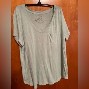 Torrid size 1 mint green classic fit tee